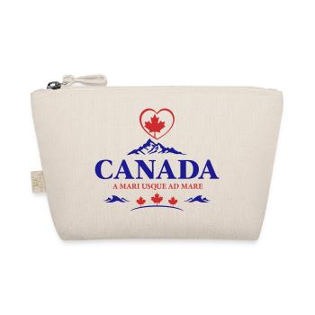 Canada Vancouver Montreal Toronto Maple Leaf Mountains - Organic Pouch - nature - Front