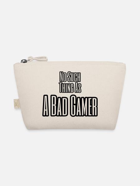 NO BAD GAMER - Organic Pouch - nature - Front