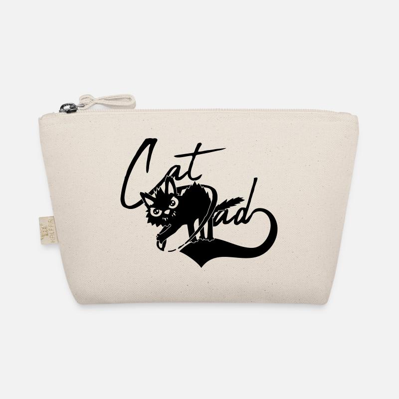 Cat Dad Katzenfreund Design Bio-Täschchen