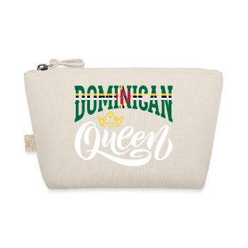 Dominican Queen Dominica Dominican Dominica Flag - Bio-Täschchen - Natur - Vorne
