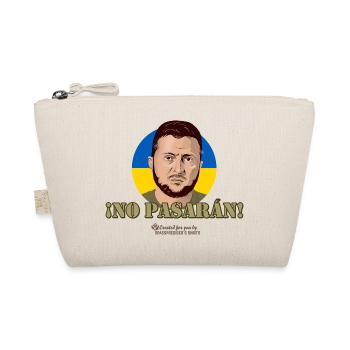 ¡No Pasarán! Zelenskyi T-Shirt Design - Organic Pouch - nature - Front