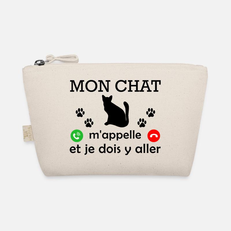 Mon chat m'appelle /citations drôles chat - Trousse biologique - nature
