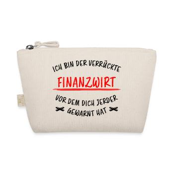 Finanzwirt Lustiger Spruch Büro Beamter Geschenk - Bio-Täschchen - Natur - Vorne