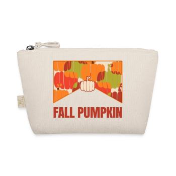 Fall Pumpkin - Organic Pouch - nature - Front