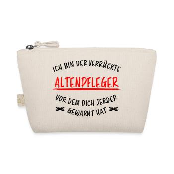 Altenpfleger Beruf Lustiger Spruch Pflege Geschenk - Bio-Täschchen - Natur - Vorne