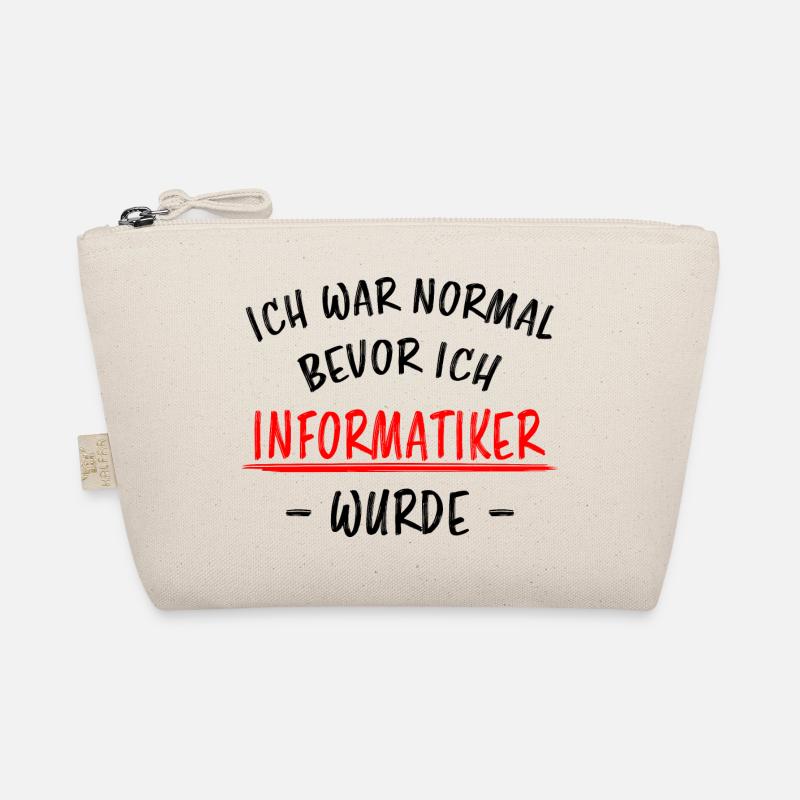 Informatiker Lustig Spruch Programmierer Geschenk Bio-Täschchen