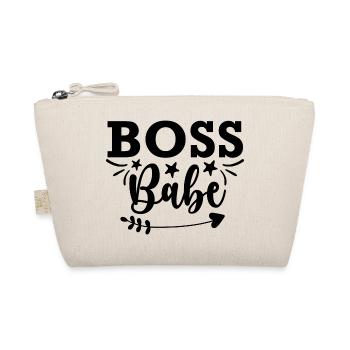 Boss babe - citation positive - Trousse biologique - nature - Devant
