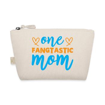 One fangtastic mom - humour halloween - Trousse biologique - nature - Devant
