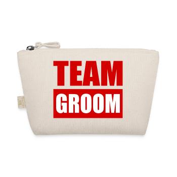 Team groom - Bio-Täschchen - Natur - Vorne