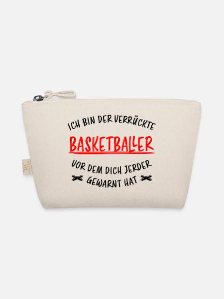 Basketballer Lustiger Spruch Basketball Geschenk - Bio-Täschchen - Natur