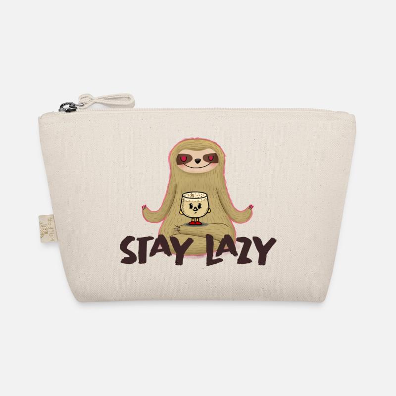 Stay Lazy - Sloth Organic Pouch