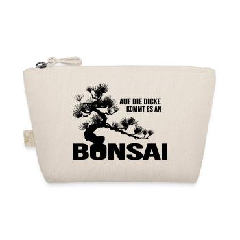 bonsai yamadori bonsai garden nebari - Organic Pouch - nature - Front