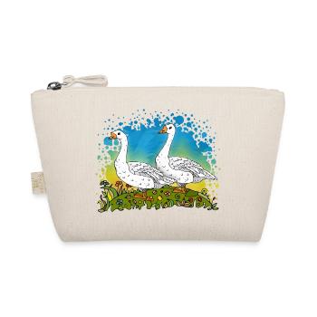 Geese - Organic Pouch - nature - Front