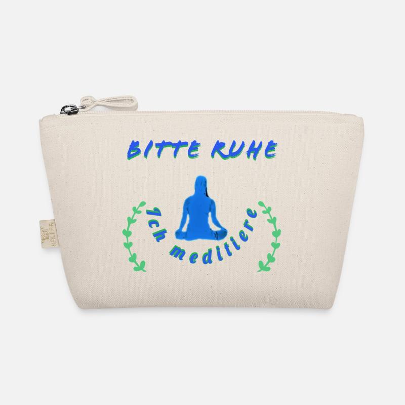 Relaxing Meditation Message - Organic Pouch - nature