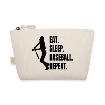 Baseball Baseball Game Gift Baseball Lover - Organic Pouch - nature - Front