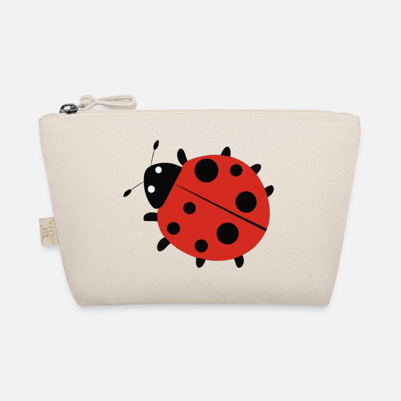 Marienkäfer Glück Glücksbringer Geschenk Bio-Täschchen