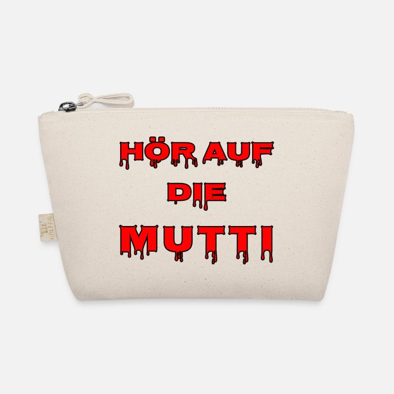 Hör auf die Mutti - Bio-Täschchen - Natur