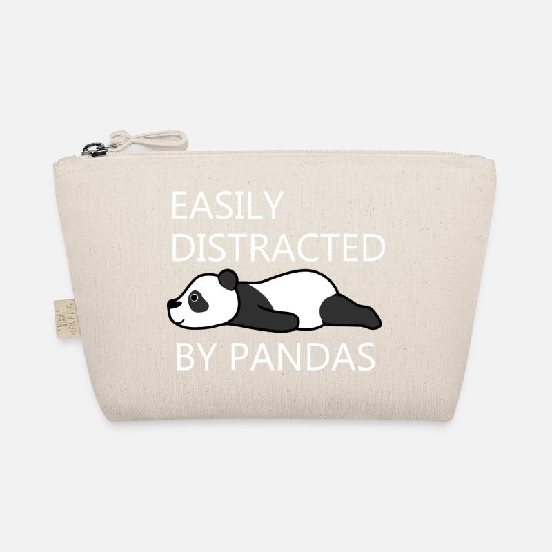 Australian Panda Cute Wildlife Animal Eucalyptus Organic Pouch
