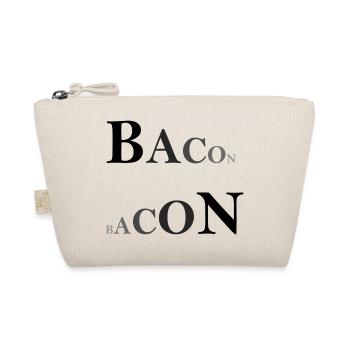 Bacon doppelt - Bio-Täschchen - Natur - Vorne