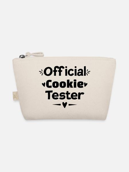 official cookie tester - Organic Pouch - nature - Front
