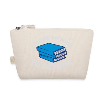 I closed my book - Organic Pouch - nature - Front