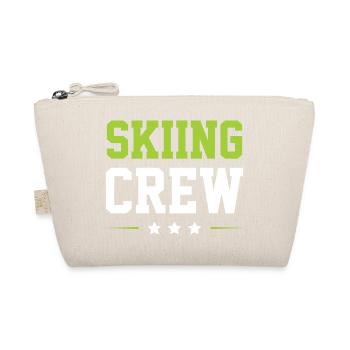 Skiing Crew - Bio-Täschchen - Natur - Vorne