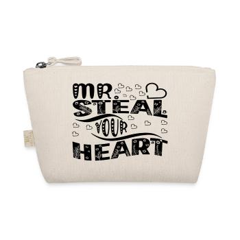 Mr Steal your Heart - Organic Pouch - nature - Front