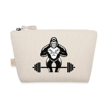 Gorilla GYM Power - Bio-Täschchen - Natur - Vorne