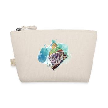 Dusseldorf Germany City Skyline Splash Colorful - Organic Pouch - nature - Front