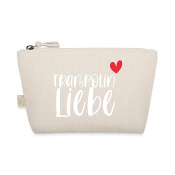 Trampolin Liebe Springen Hobby Geschenk - Bio-Täschchen - Natur - Vorne
