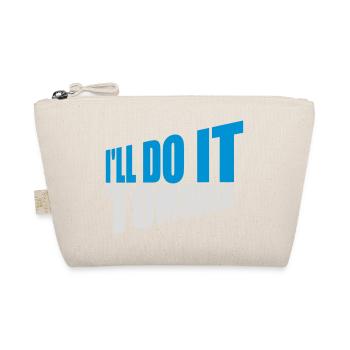 do it tomorrow quote - Organic Pouch - nature - Front