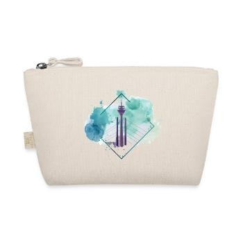 Dusseldorf Germany City Skyline Splash Colorful - Organic Pouch - nature - Front