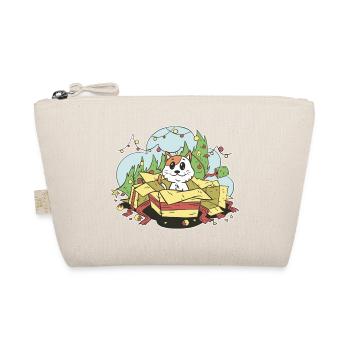 Cat Christmas Christmas Christmas Tree Gifts Cartoon - Organic Pouch - nature - Front