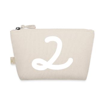 2 Number two white - Organic Pouch - nature - Front