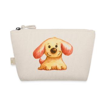 Cute dog outfit for children and babies - Organic Pouch - nature - Front