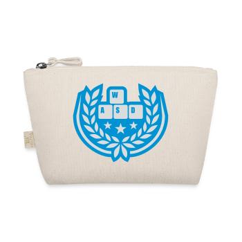 WASD laurel wreath star coat of arms - Organic Pouch - nature - Front
