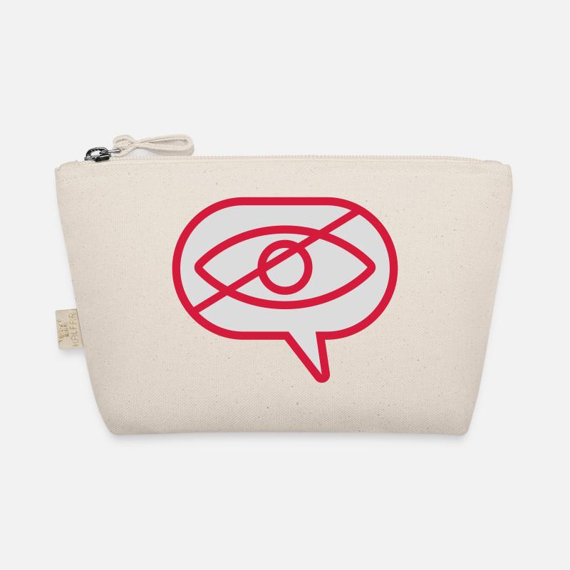 Nicht Visuell Sehen Auge Bio-Täschchen