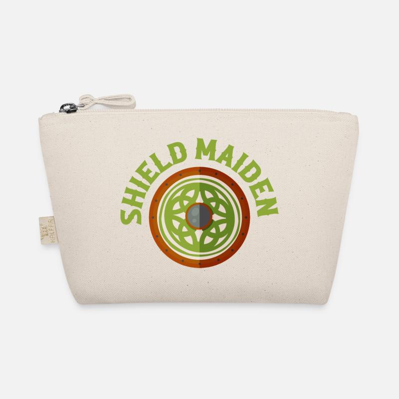 Shield Maiden Viking Norse Organic Pouch