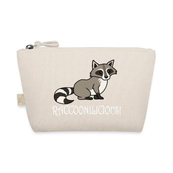 Raccoonilicious, dicton ironique, drôle, raton - Trousse biologique - nature - Devant