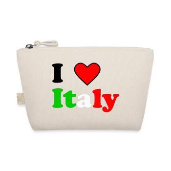 I love Italy - Organic Pouch - nature - Front
