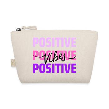 Positive Vibes - Bio-Täschchen - Natur - Vorne