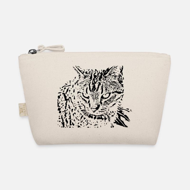 chat chaton noir mignon Trousse biologique