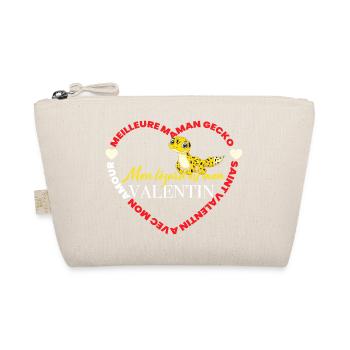 Mon lézard est mon Valentin - Trousse biologique - nature - Devant