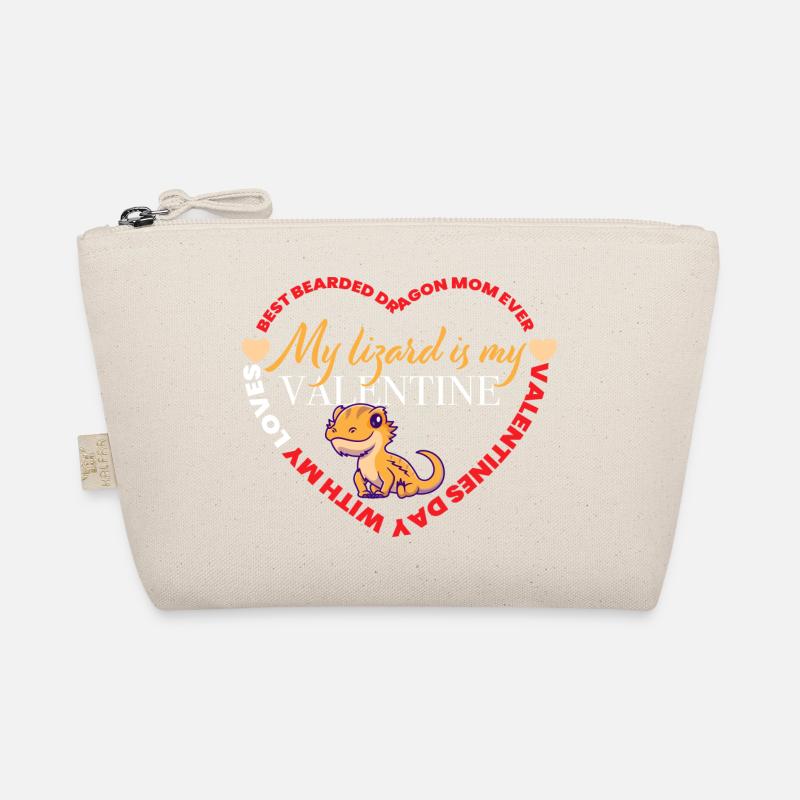Valentine's Lizard Organic Pouch