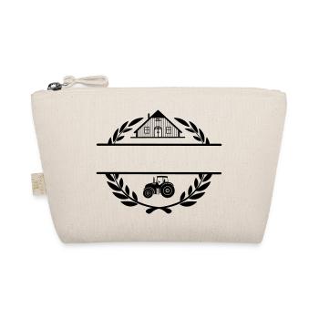 Proud of the farm and tractor - Organic Pouch - nature - Front