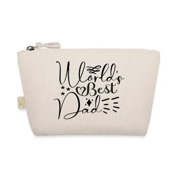 World's Best Dad - Organic Pouch - nature - Front