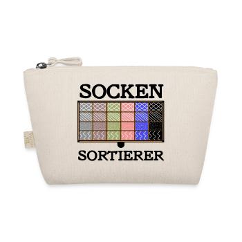 Sockensortierer - Bio-Täschchen - Natur - Vorne