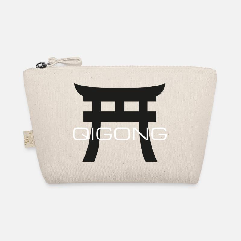 Torii Tor Qigong weiss - Bio-Täschchen - Natur