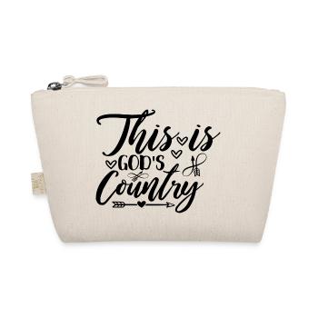 This Is God's Country - Organic Pouch - nature - Front