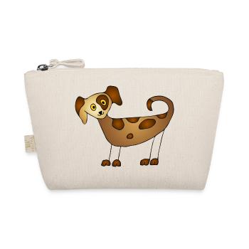 Hund - Bio-Täschchen - Natur - Vorne